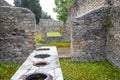 Thermopolium in Pompeii Royalty Free Stock Photo