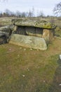 Ancient Thracian dolmen Nachevi Chairi, Hlyabovo, Bulgaria