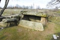 Ancient Thracian dolmen Nachevi Chairi, Hlyabovo, Bulgaria