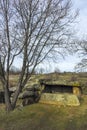 Ancient Thracian dolmen Nachevi Chairi, Hlyabovo, Bulgaria