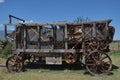 Ancient threshing machine