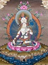 Ancient Tibetan tangka