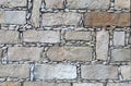 Ancient Tile Wall in Cyprus Royalty Free Stock Photo