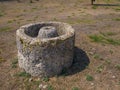 Ancient Tiryns is a Mycenaean archaeological site in Argolis in the Peloponnese, Greece.