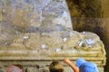 The ancient tomb of St. Nicholas, Christian shrine. August 10, 2022 Demre, Antalya province, Turkey