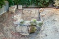 Ancient Tomb in Vergina. Macedonia, Greece Royalty Free Stock Photo