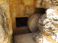 Ancient tomb in Yad Hashmona, Israel Royalty Free Stock Photo