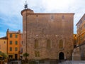 Ancient Tour des Templiers in small French town of Hyeres