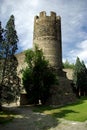 Ancient tower in Aosta, Italy Royalty Free Stock Photo