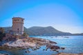 The ancient tower of Campese, Giglio island, Maremma, Tuscany, Italy Royalty Free Stock Photo