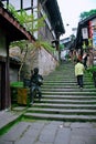 Ancient town of Chongqing magnetic mouth