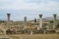 Ancient town columns