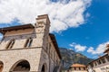 Town Hall Building in Venzone - Friuli-Venezia Giulia Italy Royalty Free Stock Photo