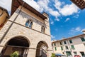 Town Hall Building in Venzone - Friuli-Venezia Giulia Italy Royalty Free Stock Photo