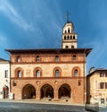 The ancient town hall 15th century of Saluzzo, Italy