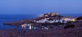 Ancient town Lindos Royalty Free Stock Photo
