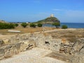 Ancient town of Pula, Sardinia Royalty Free Stock Photo