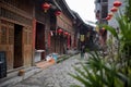 The ancient town after rain Royalty Free Stock Photo