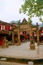 Ancient town of Tai&an, Sichuan Royalty Free Stock Photo