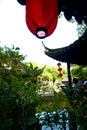 Chinese classical gardens in Tongli Ancient Town in Suzhou