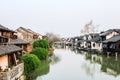 China ancient building in Wuzhen town Royalty Free Stock Photo