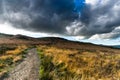 Ancient track, Ilkley moor. Yorkshire