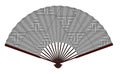 The Ancient Traditional Asian Fan Royalty Free Stock Photo