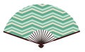 The Ancient Traditional Asian Fan Royalty Free Stock Photo