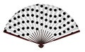 An Ancient Traditional Asian Fan Royalty Free Stock Photo