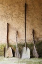 Ancient Traditional Farm Tools in the countyside of China