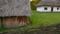 Ancient house with a thatched roof