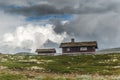 Ancient traditional Grass Roof House, Norway Royalty Free Stock Photo