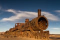 Ancient train cemetery at Uyuni