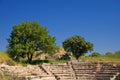 Ancient troy ruins Royalty Free Stock Photo