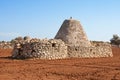 Ancient Trulli houses in Apulia