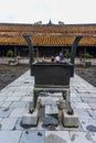 Ancient Tu Duc royal tomb and Gardens Of Tu Duc Emperor near Hue, Vietnam. A Unesco World Heritage Site Royalty Free Stock Photo