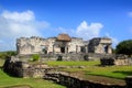 Ancient Tulum Mayan ruins Mexico Quintana Roo Royalty Free Stock Photo