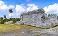 Ancient Tulum ruins Mayan site temple pyramids artifacts seascape Mexico