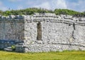 Ancient Tulum ruins Mayan site temple pyramids artifacts seascape Mexico