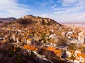 Turkish city of Kutahya with views of the castle