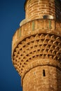 Ancient turkish minaret in Egirdir, Turkey Royalty Free Stock Photo