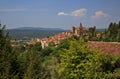 Ancient Turrets and Towers of the Beautiful Medieval French Mountain Village of Callian