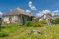 An ancient Ukrainian farm-stead Royalty Free Stock Photo