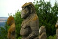 Ancient Ukrainian stone statues