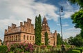 Ancient University and the residence of Metropolitan Bukovina, Chernivtsi, Ukraine Royalty Free Stock Photo