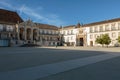 Ancient University Square in Coimbra, Portugal Royalty Free Stock Photo