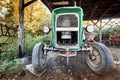 Ancient, used tractor Royalty Free Stock Photo