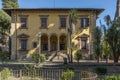 The ancient Villa Crastan intended for public cultural activities, Pontedera, Italy Royalty Free Stock Photo