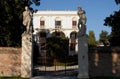 Ancient villa in the Riviera del Brenta in the province of Venice (Italy) Royalty Free Stock Photo