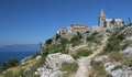 Ancient village of Lubenice , Cres , Croatia Royalty Free Stock Photo